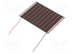 Photovoltaic cell; outdoor; 75x55x1.8mm; 18.3g; 228.5mW; 45.7mA
