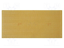 Board: universal; prototyping; W: 71mm; L: 153mm