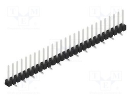 Connector: pin strips; pin header; male; PIN: 27; 2.54mm; SMT; 1x27
