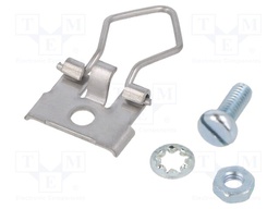 Connector accessories: spring lock set for D-Sub