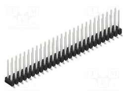 Connector: pin strips; pin header; male; PIN: 54; 2.54mm; SMT; 2x27