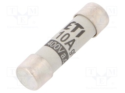 Fuse: fuse; gG; 10A; 400VAC; cylindrical,industrial; 8x31mm