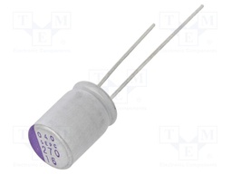 Capacitor: polymer; 270uF; 16VDC; ESR: 13mΩ; SEPC; SMD; ±20%; Ø8x7mm
