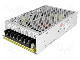Power supply: switched-mode; modular; 88W; 5VDC; 159x97x38mm; 600g