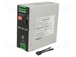 Power supply: switching; for DIN rail mounting; XDR-480