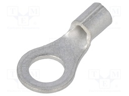 Ring terminal; M4; 0.3÷1.42mm2; crimped; for cable; non-insulated