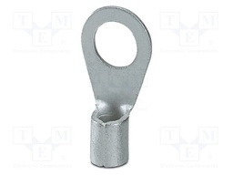 Non-insulated; Body: silver; Tip: ring