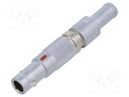 Connector: circular; Series: 00; plug; male; soldering; for cable