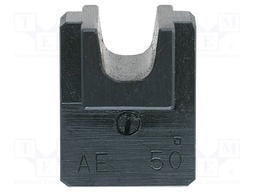 Lower jaw; tubular connectors; 50mm2