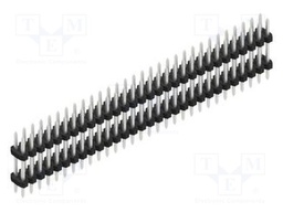 Connector: pin strips; pin header; male; PIN: 60; 2mm; THT; 2x30