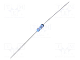 Resistor: thin film; THT; 39kΩ; 600mW; ±5%; Ø2.5x6.5mm; 50ppm/°C