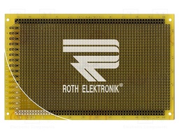 Board: universal; single sided,prototyping; W: 100mm; L: 160mm