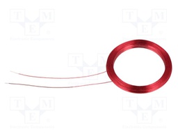 RFID antenna; 125kHz; Øout: 25mm; Øint: 19mm; D: 2.5mm