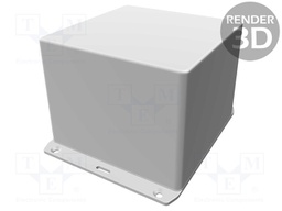 Enclosure: multipurpose; X: 120mm; Y: 120mm; Z: 94mm; 1591; ABS; grey