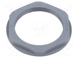 Nut; M50; polyamide 6; 60mm; black; -40÷100°C; Thread: metric