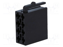 Connector housing; plug; ISO; PIN: 8; Works with: 341432