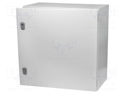 Enclosure: multipurpose; X: 500mm; Y: 600mm; Z: 200mm; CS; steel; grey