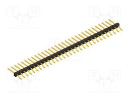 Connector: pin strips; pin header; male; PIN: 31; 2mm; SMT; 1x31