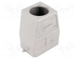 Enclosure: for HDC connectors; Han B; size 6B; for cable; high