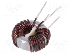 Inductor: wire; THT; 2.2mH; 30A; 4mΩ; 230VAC; 21x12mm; -20÷+50%
