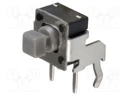 TACTILE SW, SPST-NO, 0.05A, 12V, SOLDER