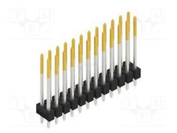 Connector: pin strips; pin header; male; PIN: 24; 2.54mm; THT; 2x12