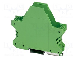 Enclosure base; green; UL94V-0; ME 22,5; for DIN rail mounting
