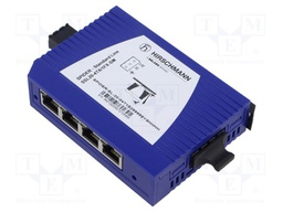 Switch Ethernet; unmanaged; Number of ports: 5; 9.6÷32VDC; Spider