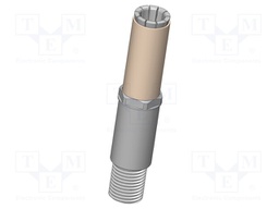Connector; 200A; Contact plating: silver plated; Contacts: CuBe