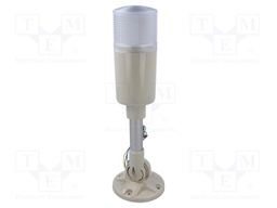 Signaller: signalling column; LED; red; 220÷240VAC; IP42; 60mm