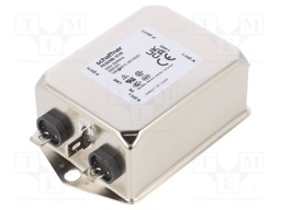 Power Line Filter, Chassis, Medical, 250 VAC, 10 A, Single Phase, 1 Stage, Chassis Mount