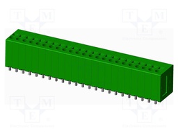 Connector: PCB terminal block; terminal; Plating: tinned; on PCBs
