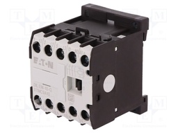 Contactor: 3-pole; NO x3; Auxiliary contacts: NO; 12VDC; 8.8A; DIN