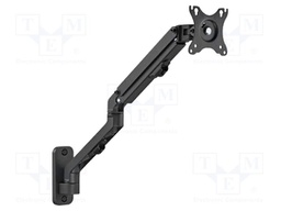 Monitor holder; 7kg; 17÷27"; Arm len: 553mm; for one monitor
