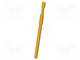 Test needle; Operational spring compression: 4mm; 8A; Ø: 1.8mm