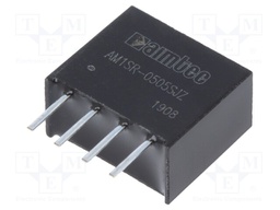 Converter: DC/DC; 750mW; Uin: 4.75÷5.25V; 5VDC; Iout: 150mA; SIP4