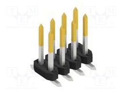 Connector: pin strips; pin header; male; PIN: 8; 2mm; SMT; 2x4; 100V