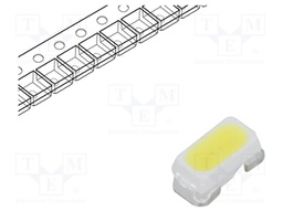 LED; SMD; 3014,PLCC2; white cold; 7÷11lm; 6040-7030K; 80; 120°; 20mA