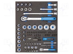 Wrench-set; rattle,socket bits,socket spanner,Torx®; 1/2",1/4"
