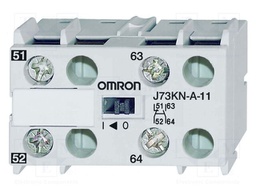 Auxiliary contacts; Leads: screw terminals; Contacts: NC x2