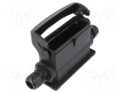 Enclosure: for rectangular connectors; Han Eco B; size 24B; M25