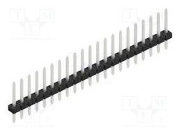 Connector: pin strips; pin header; male; PIN: 21; 2mm; THT; 1x21