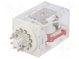 Relay: electromagnetic; 3PDT; Ucoil: 24VDC; 10A/250VAC; 10A/30VDC