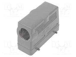 Enclosure: for HDC connectors; HDC; size 8; M32; Pitch: 104x27mm