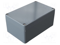 Enclosure: multipurpose; X: 80mm; Y: 125mm; Z: 57mm; aluminium; IP66