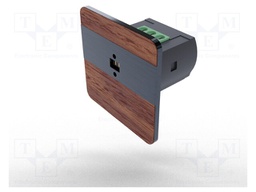 Sensor: laser; 9÷27VDC; 45x45x1.5mm; IP40; -10÷45°C; AS-225; DRL