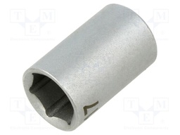 Wrench; hex socket,socket spanner; HEX 17mm; 1/2"