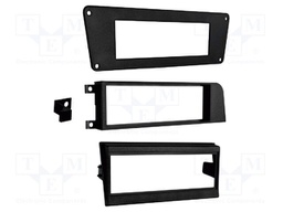 Radio frame; Volvo; 1 DIN; black