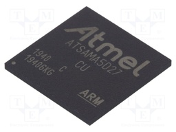 ARM microprocessor; Cortex A5; SRAM: 128kB; 1.1÷1.32VDC; SMD
