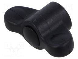 Knob wing; Int.thread: M5; 12mm; H: 16.5mm; technopolymer PA; CWN.